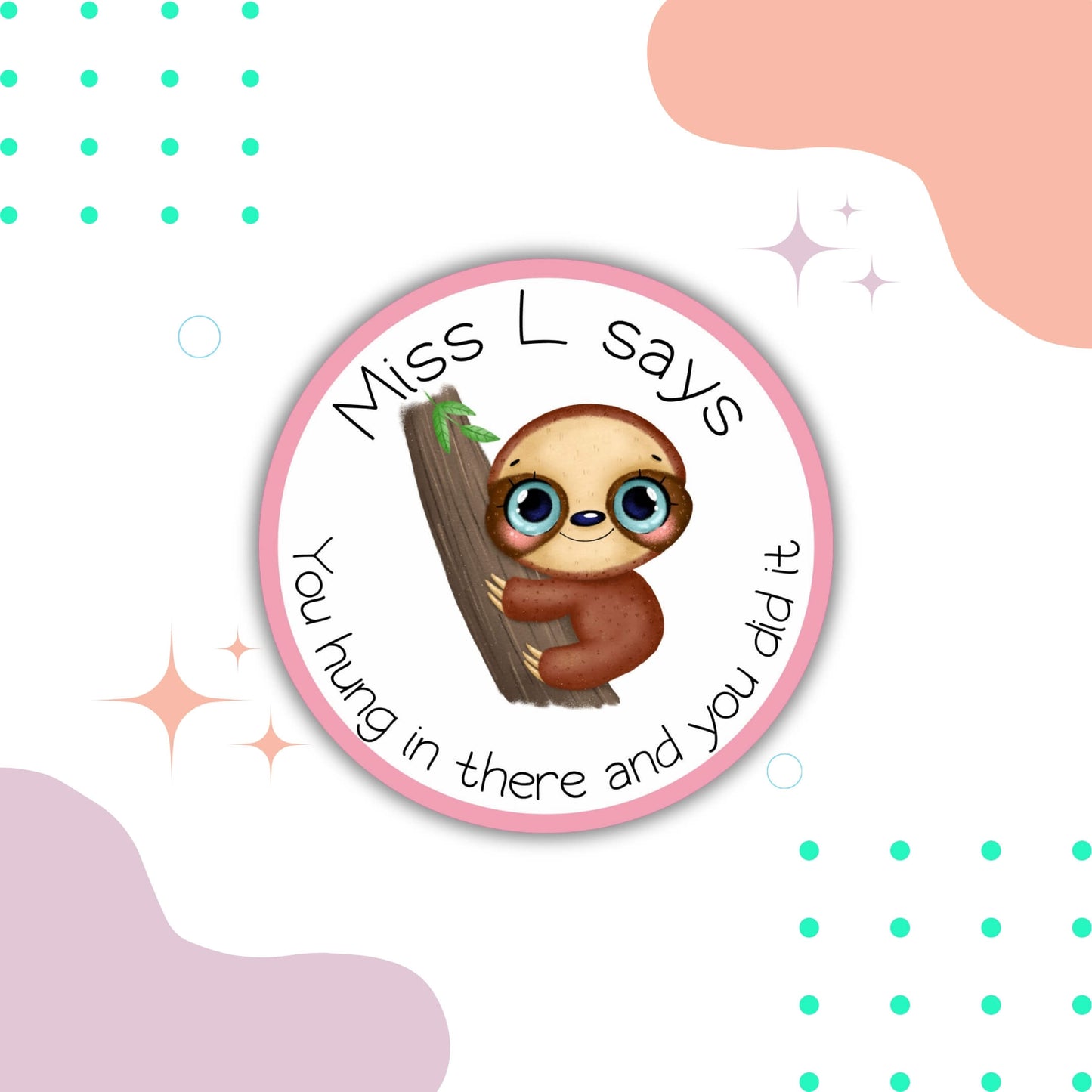 Animal Pun Teacher Merit Stickers
