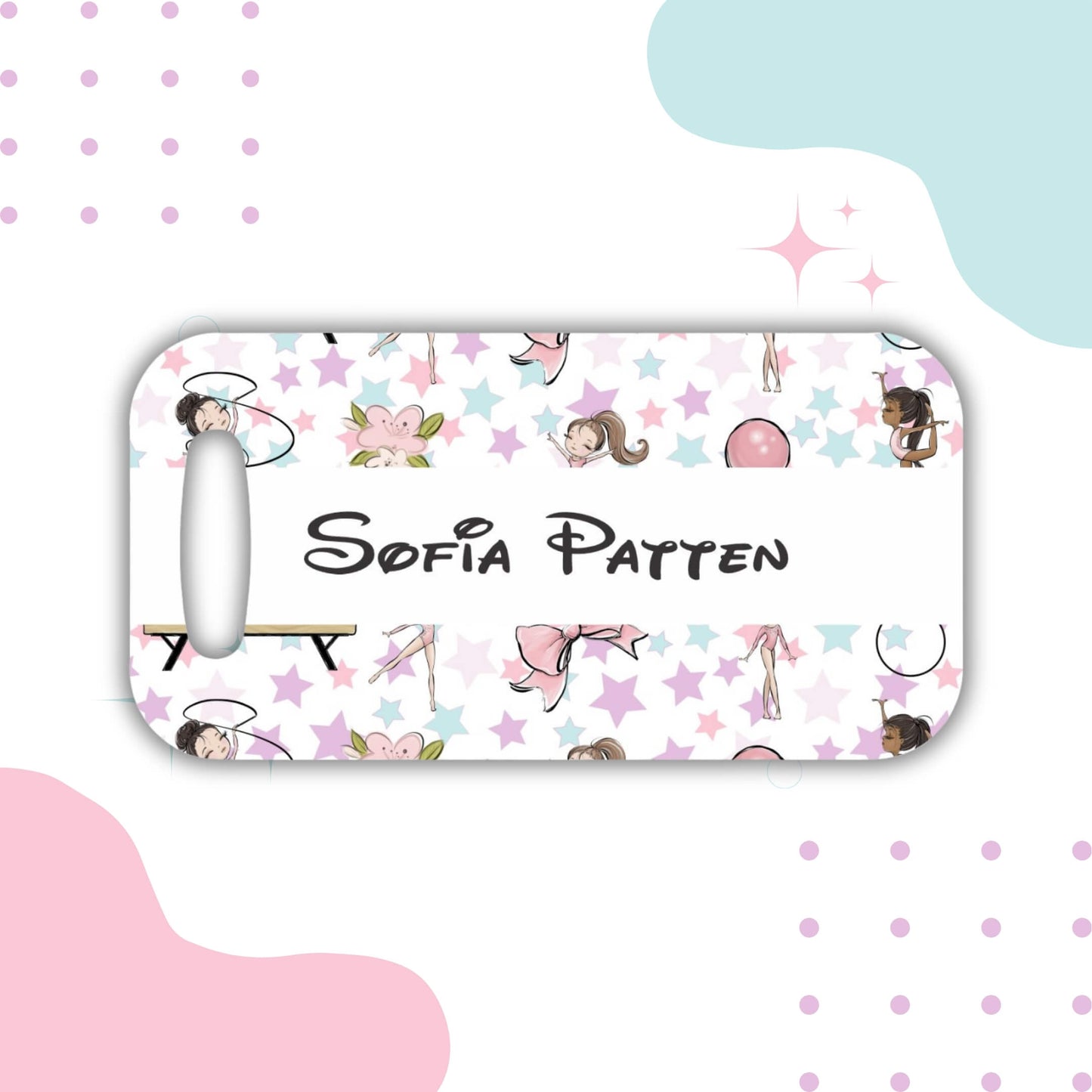 Gymnastics Bag Tag