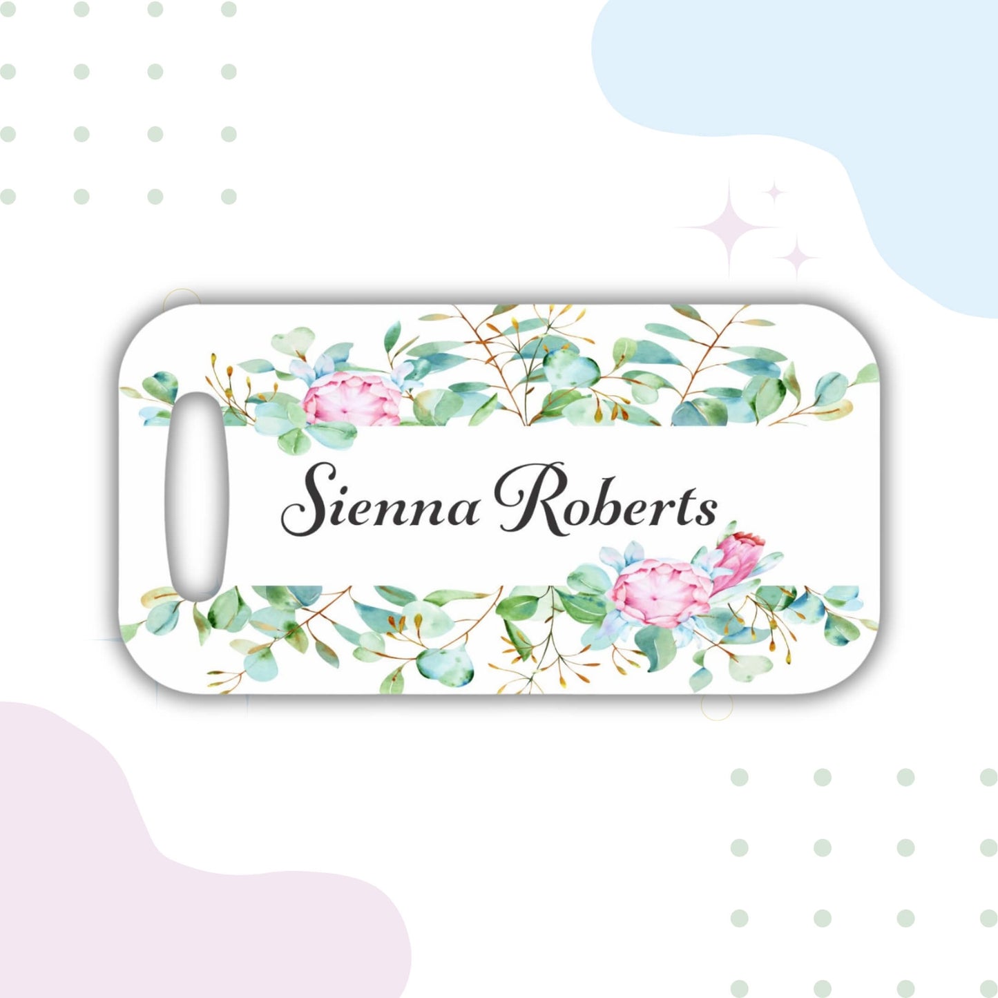 Protea Symphony Bag Tag