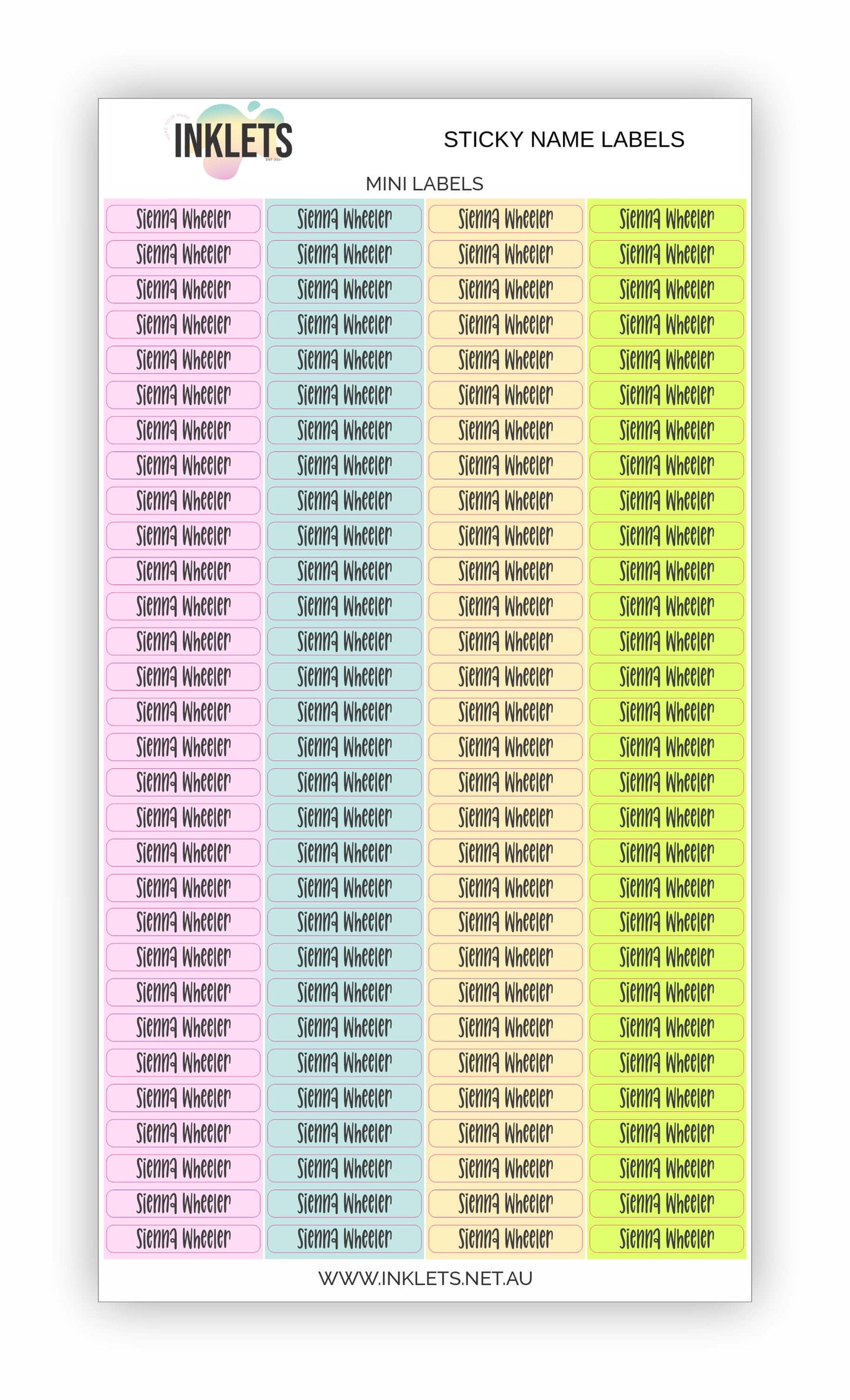 Wanderlust Name Label Bundle