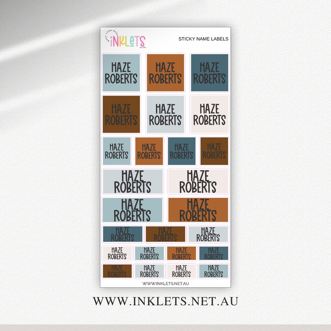 Natural Earth Name Labels Sheet