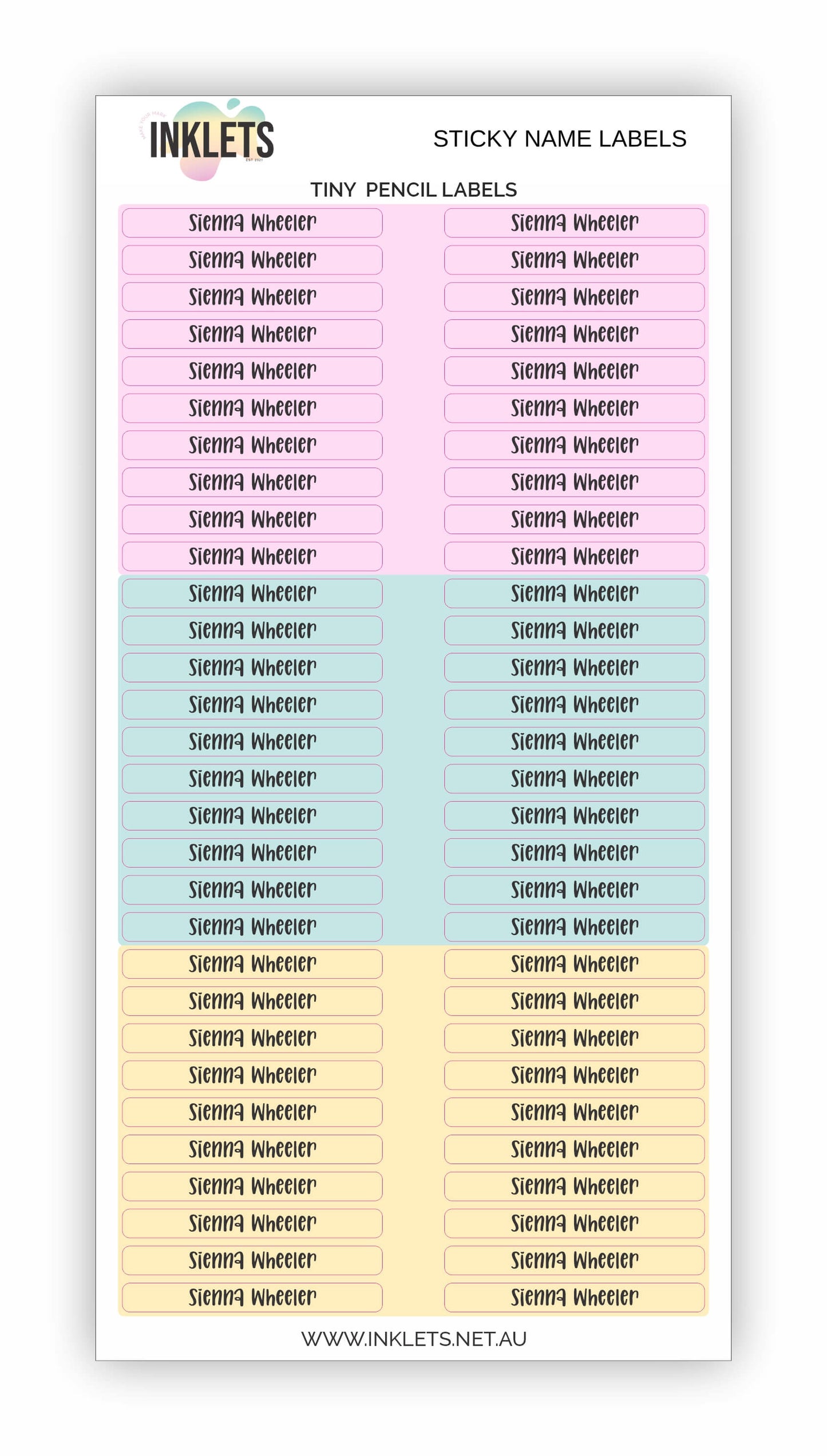 Wanderlust Name Label Bundle