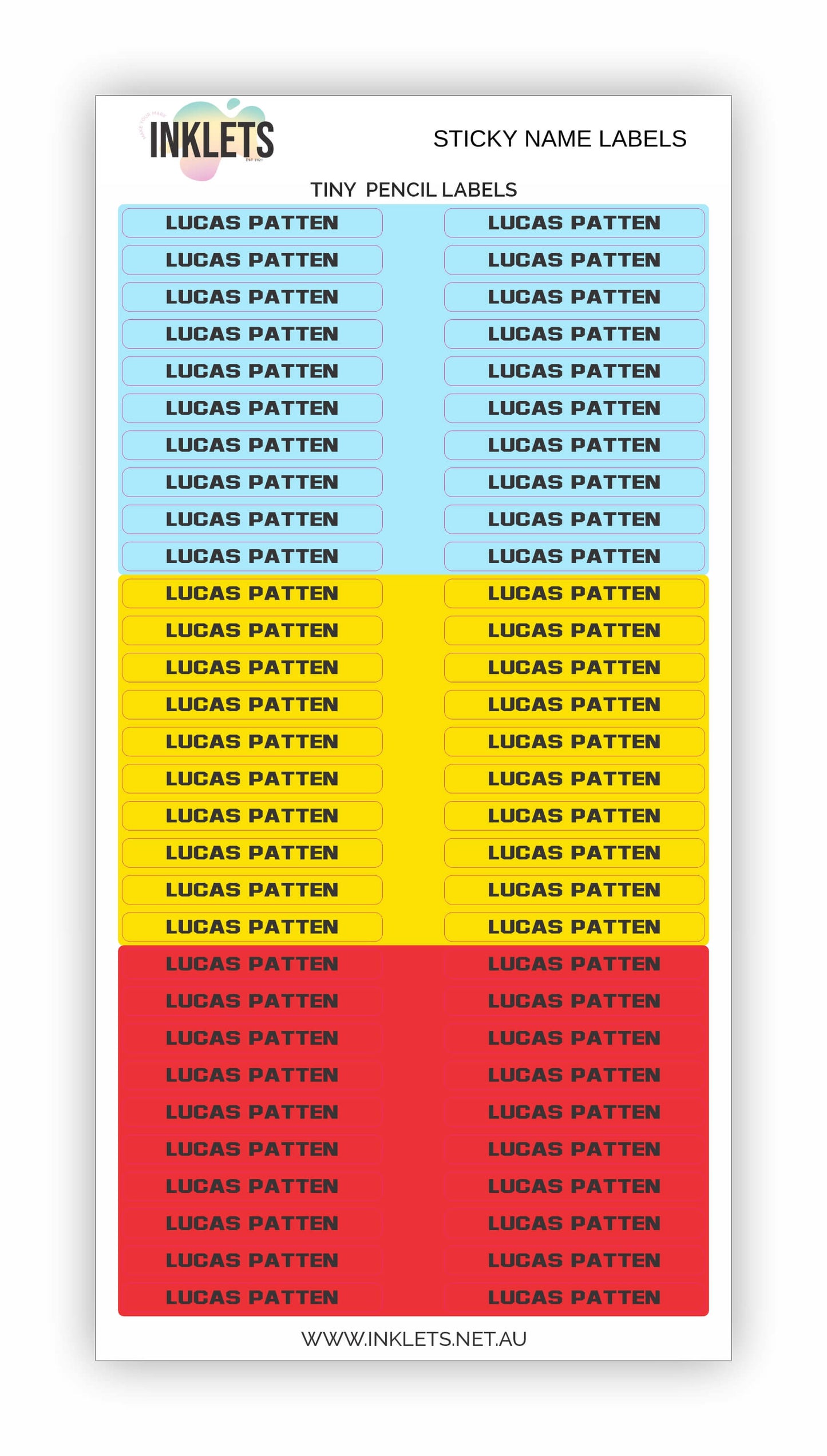 Gamer Boy Name Label Bundle