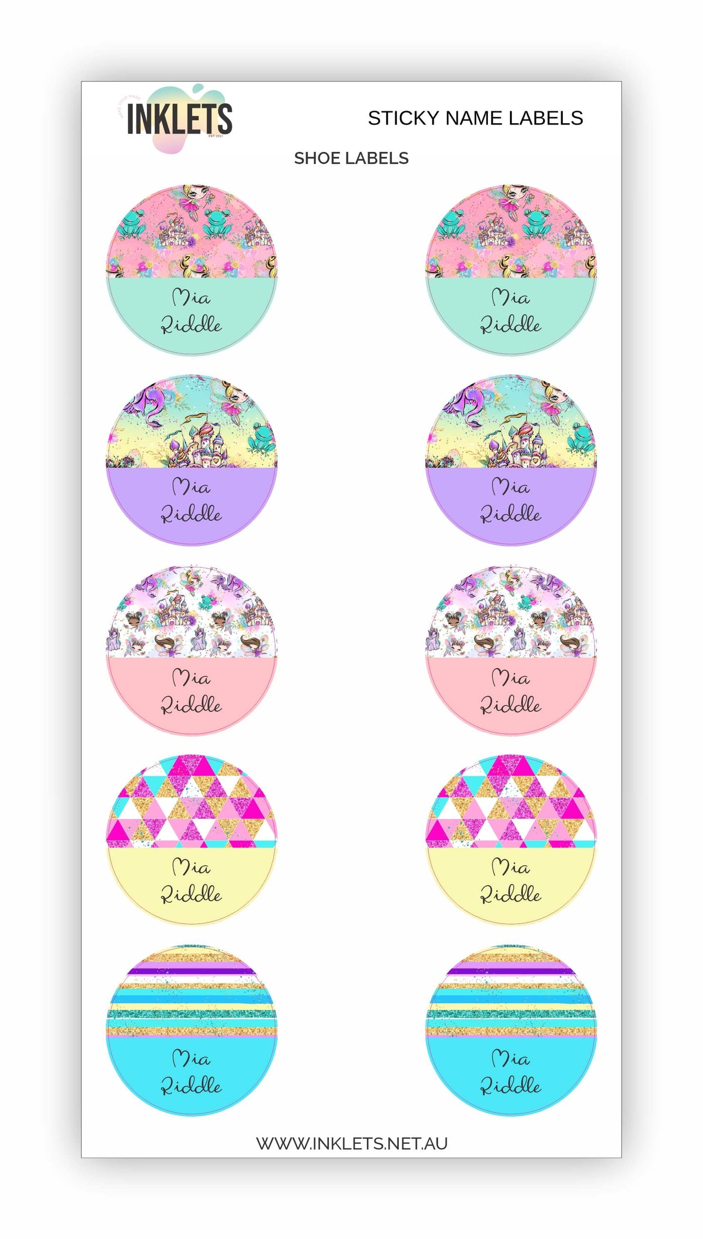 Fairyland Name Label Bundle