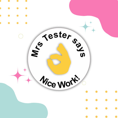 Emoji Teacher Merit Stickers