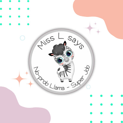 Animal Pun Teacher Merit Stickers