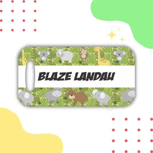 Jungle Life Bag Tag
