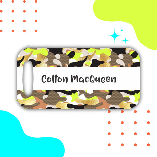 Camo Bag Tag