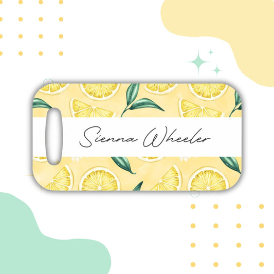 Lemonade Bag Tag