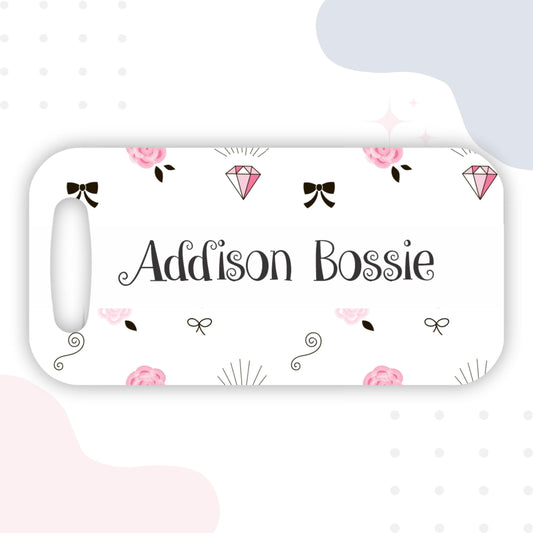 Scandi Princess Bag Tag