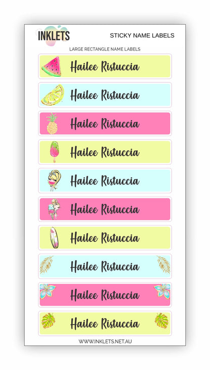 Fruit Tingle Name Label Bundle