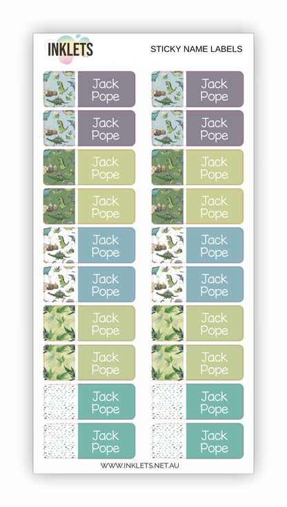 Dinos Name Label Bundle