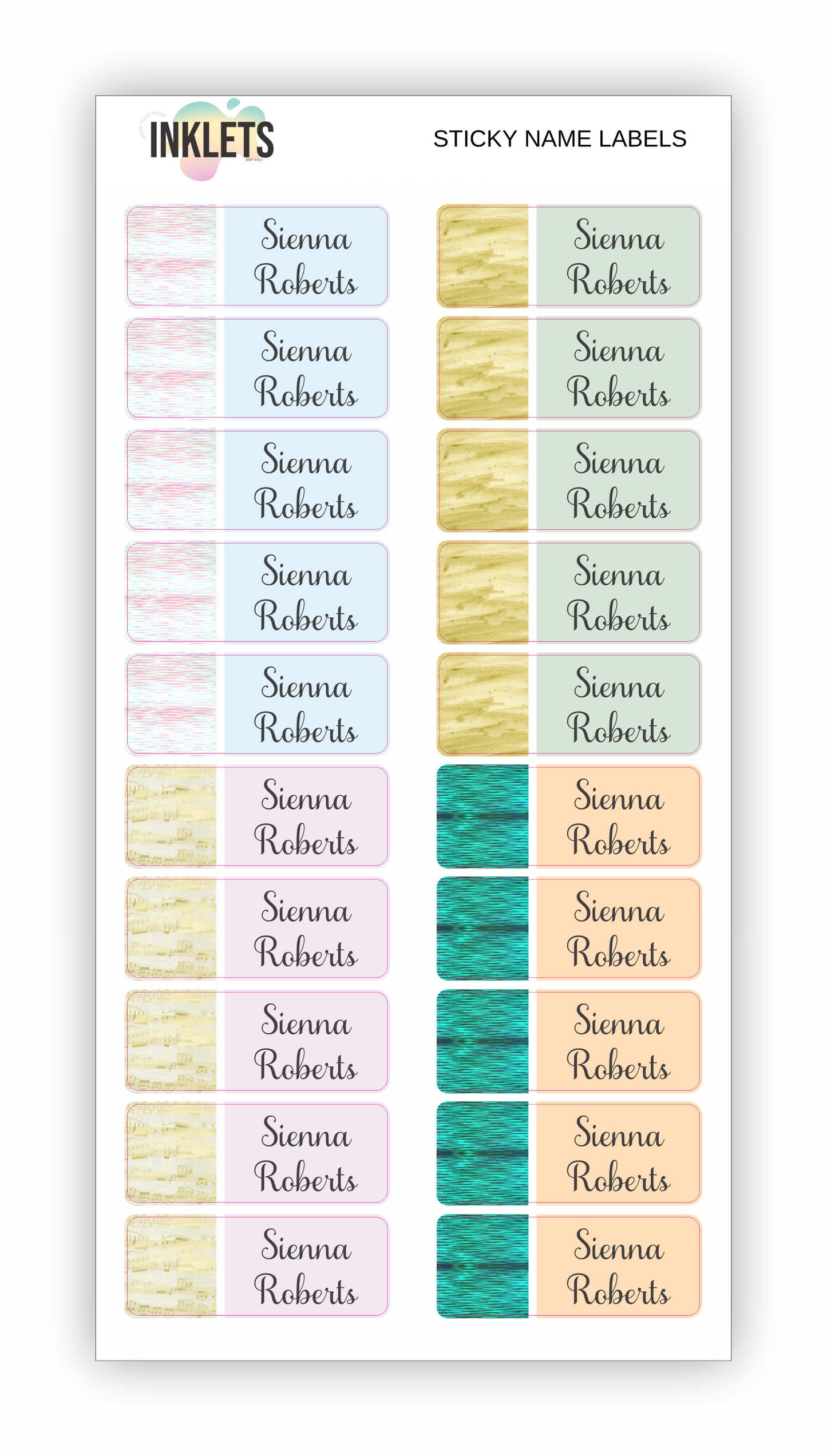 Protea Symphony Name Label Bundle