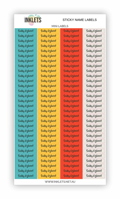 Gamer Girl Name Label Bundle