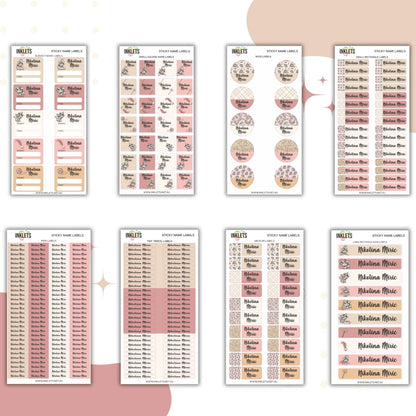 Cats Name Label Bundle