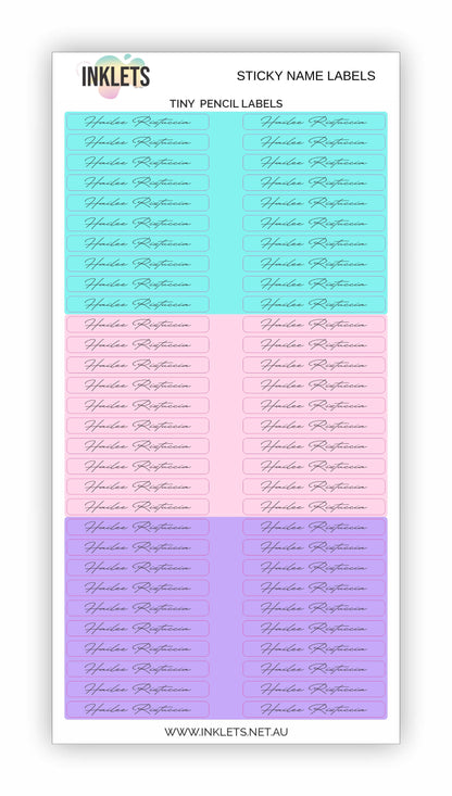 Roller Skating Name Label Bundle