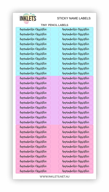 Mermaids Name Label Bundle