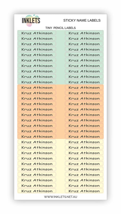 Puppy Dog Palz Name Label Bundle