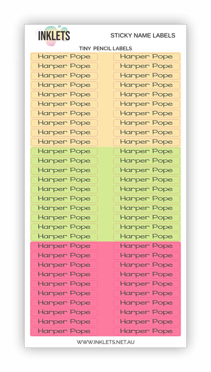 Tropics Name Label Bundle