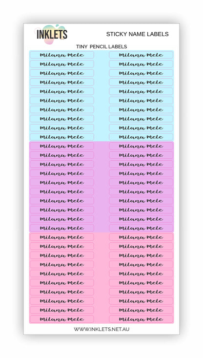 Pool Party Name Label Bundle