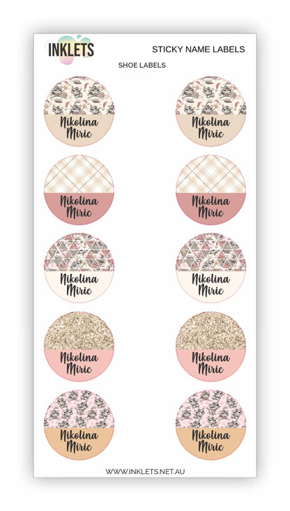 Cats Name Label Bundle