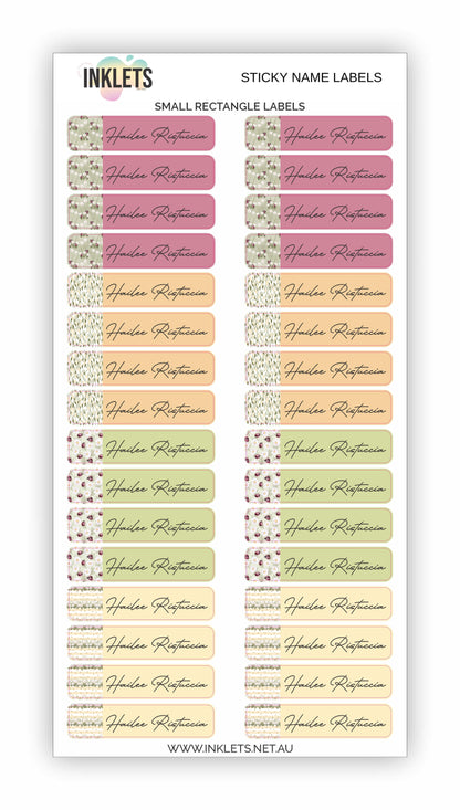 Ladybugs Name Label Bundle