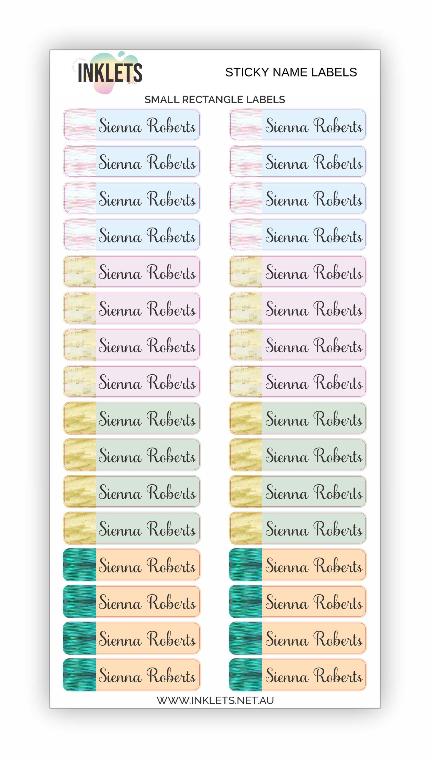 Protea Symphony Name Label Bundle