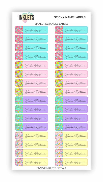 Roller Skating Name Label Bundle