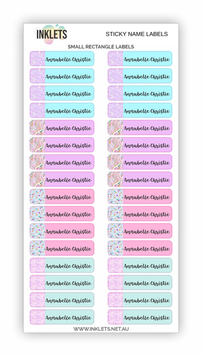 Mermaids Name Label Bundle