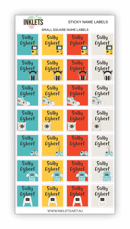 Gamer Girl Name Label Bundle